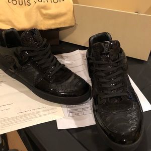 Extremely rare Louis Vuitton Python Ace sneakers